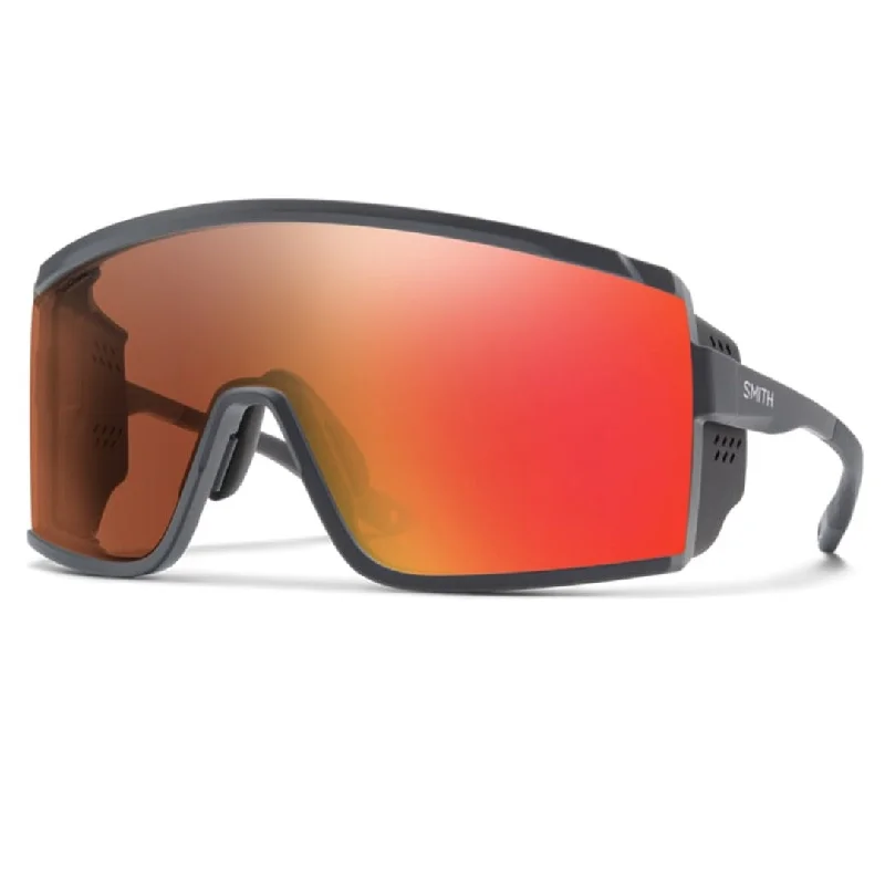 Matte Slate/ChromaPop Glacier Photochromic Copper to Grey with Red Mirror