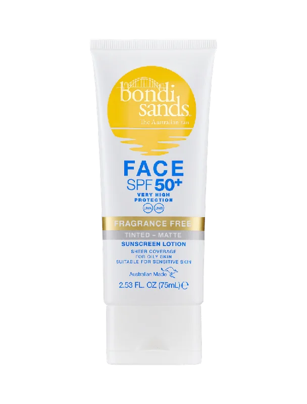 SPF 50+ Fragrance Free Matte Tinted Face Lotion