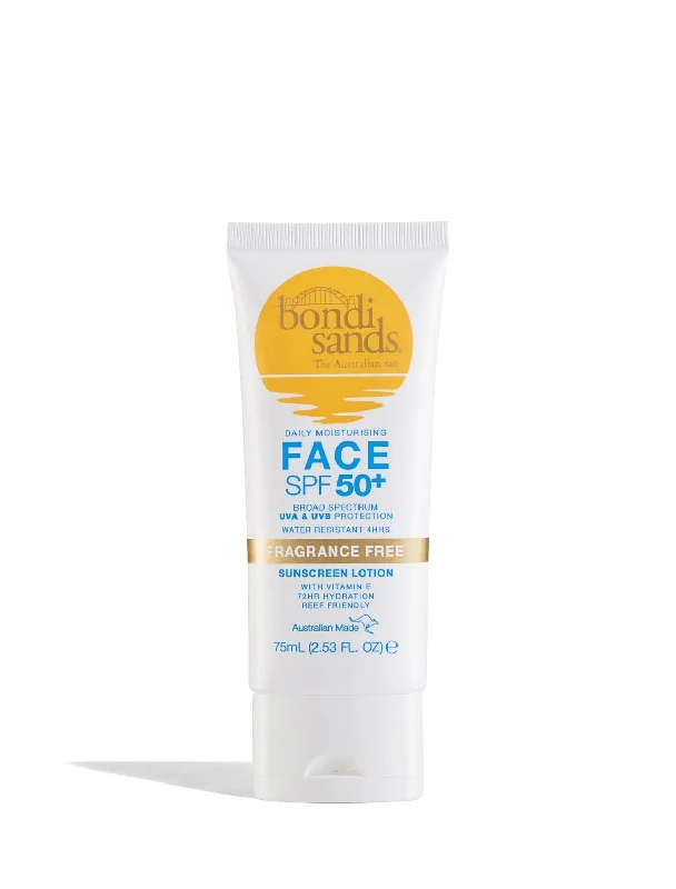 SPF 50+ Fragrance Free Face Sunscreen Lotion