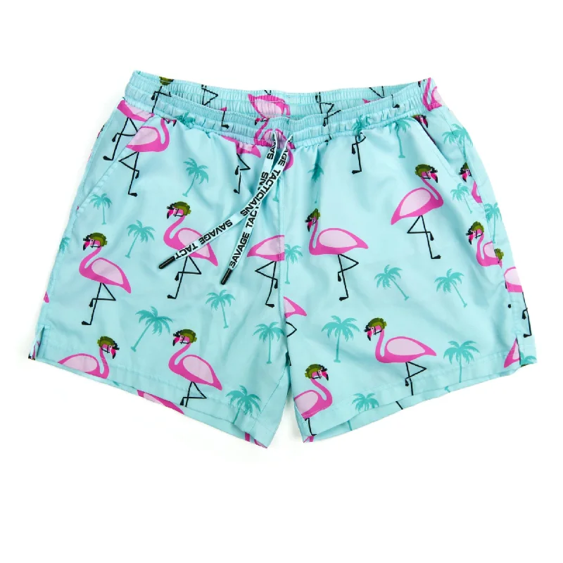 Swim Trunks - Flamingo Team Six