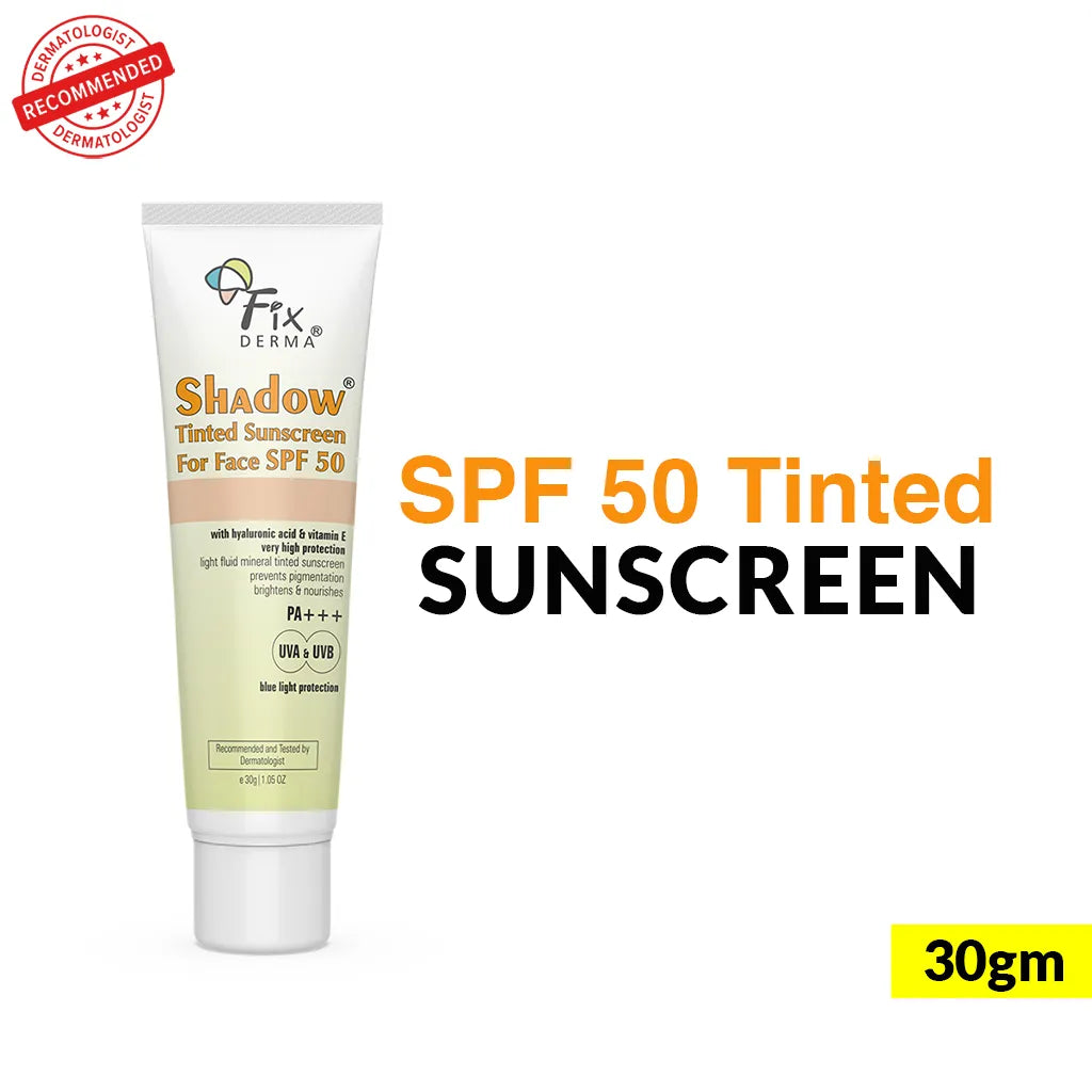 Tinted Sunscreen with SPF 50 for face